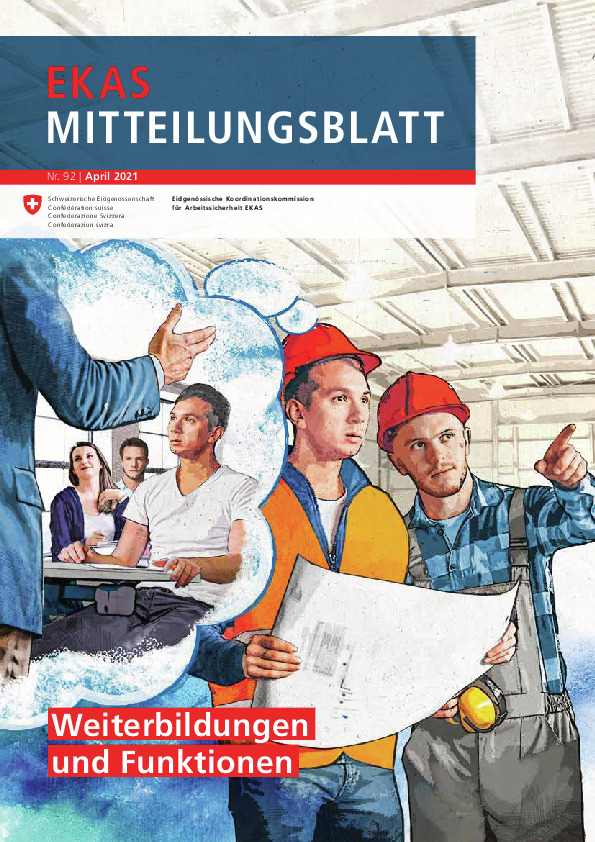 EKAS Mitteilungsblatt: Weiterbildungen und Funktionen