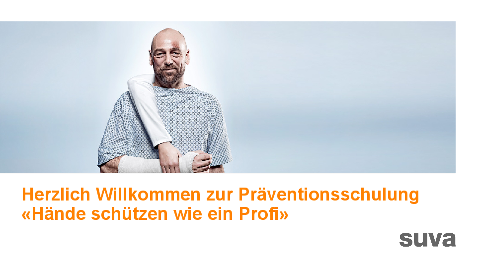 Präsentation Handschutz inkl. Infos zum Postenlauf