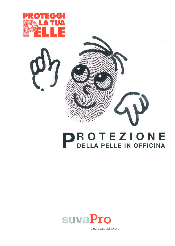 Protezione della pelle in officina