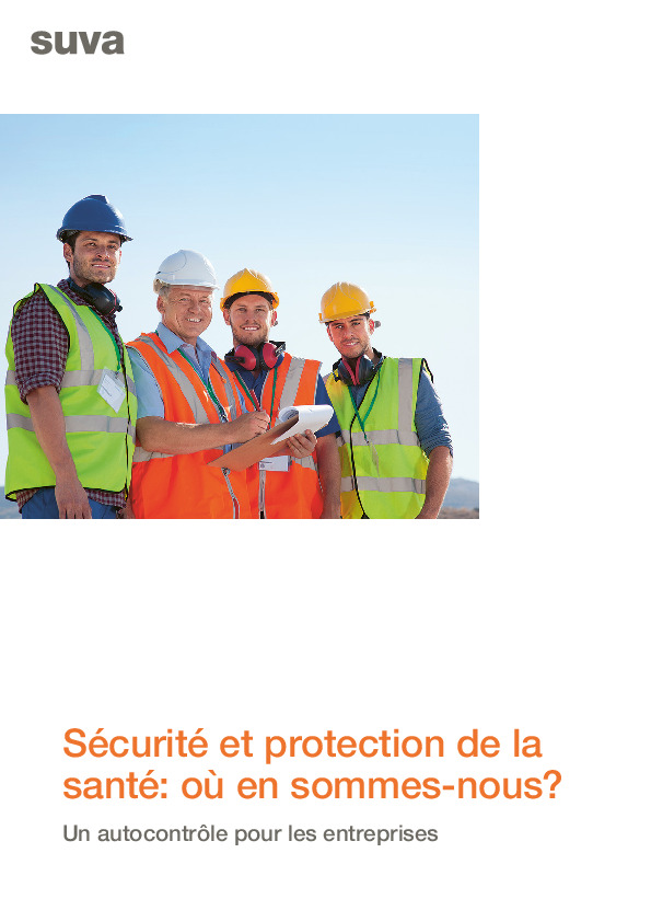 Autocontrôle Sécurité et protection de la santé