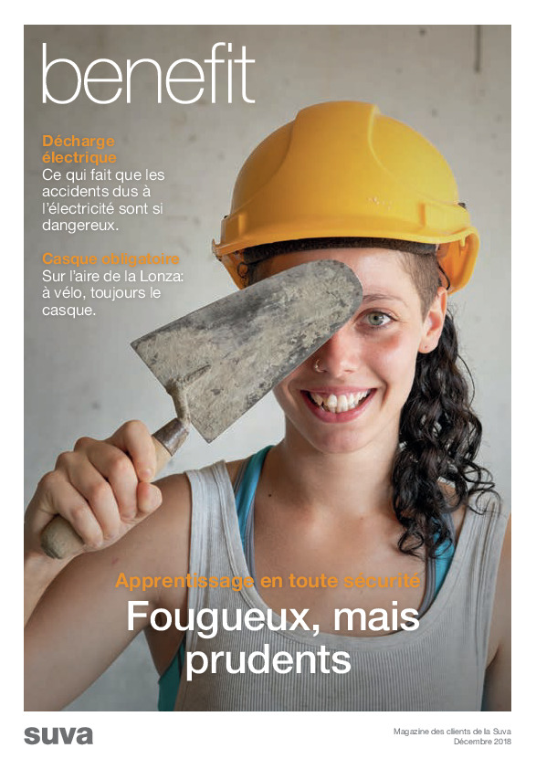 Benefit. Le magazine des clients de la Suva n°4/décembre 2018