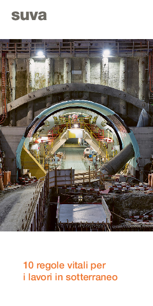 Pieghevole regole vitali: lavori in sotterraneo sicuri