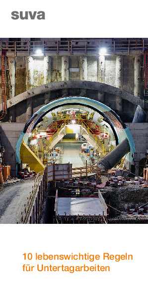 Prospekt Lebenswichtige Regeln: Sichere Untertagarbeit