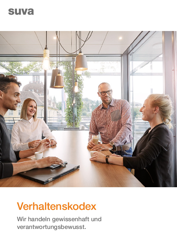Verhaltenskodex der Suva