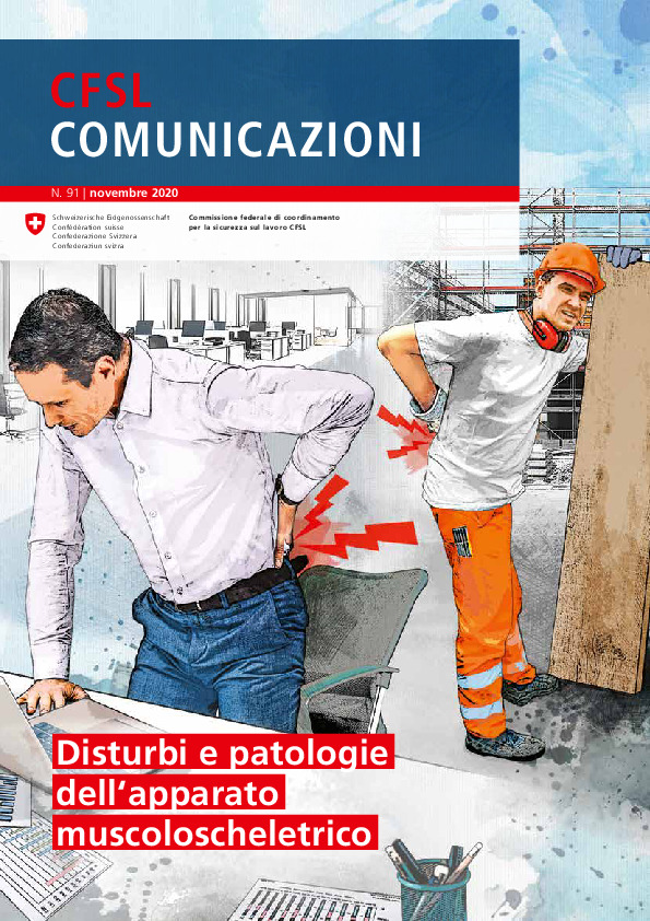 Comunicazioni CFSL no 91/2020: Disturbi e patologie dell‘apparato muscoloscheletrico