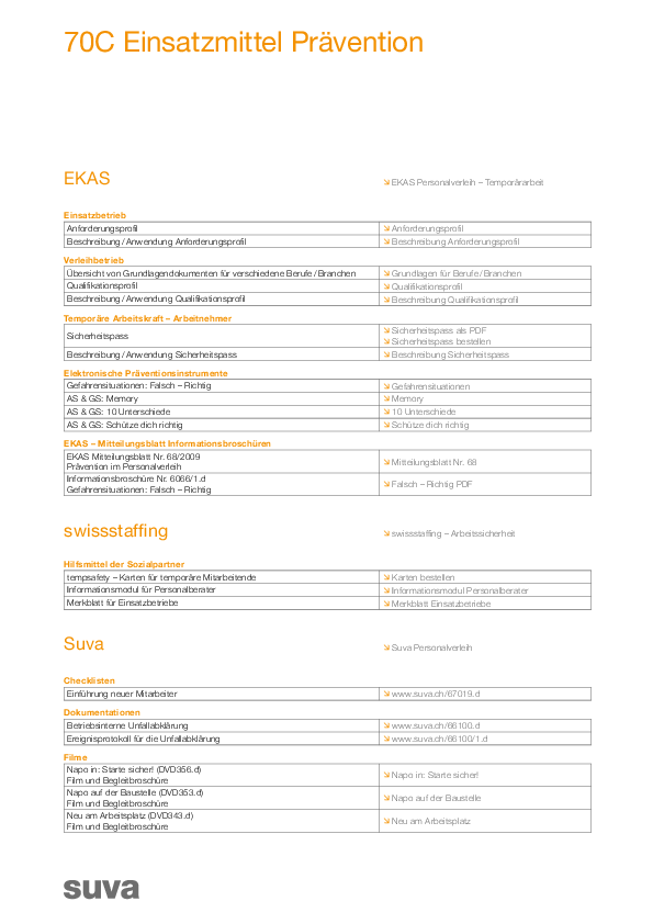 Prävention in der Temporärarbeit – ein Überblick