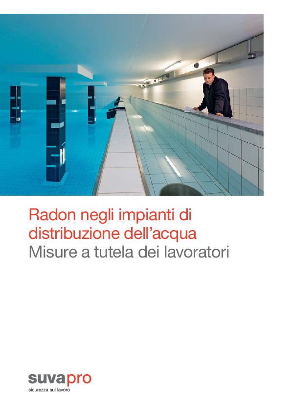 Protezione dal radon negli impianti di distribuzione dell'acqua