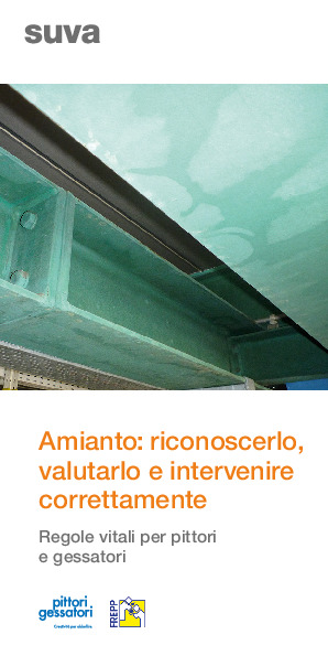 Regole vitali amianto: pittura e gessatura