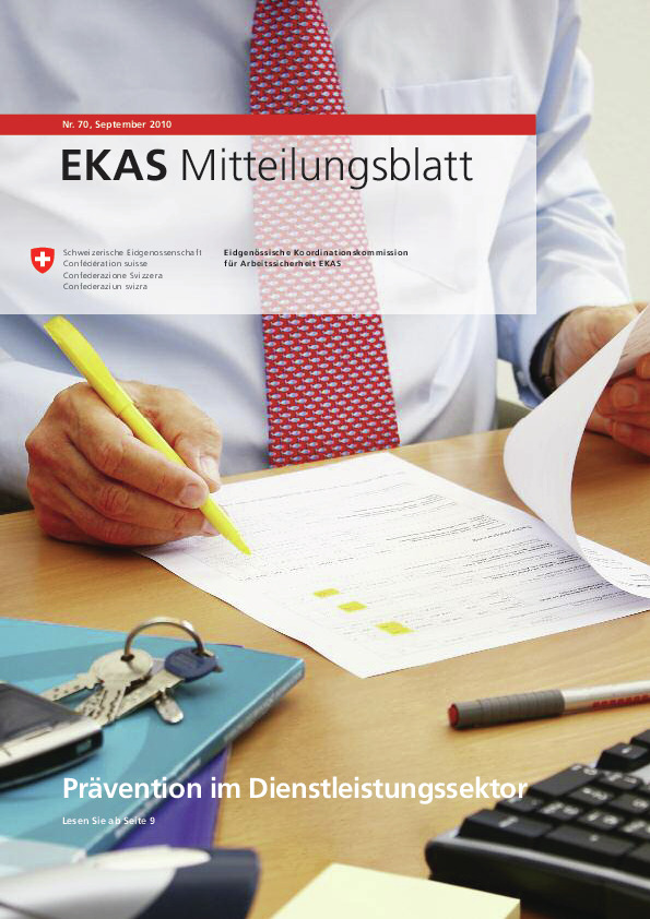 EKAS-Mitteilungsblatt Nr. 70/2010