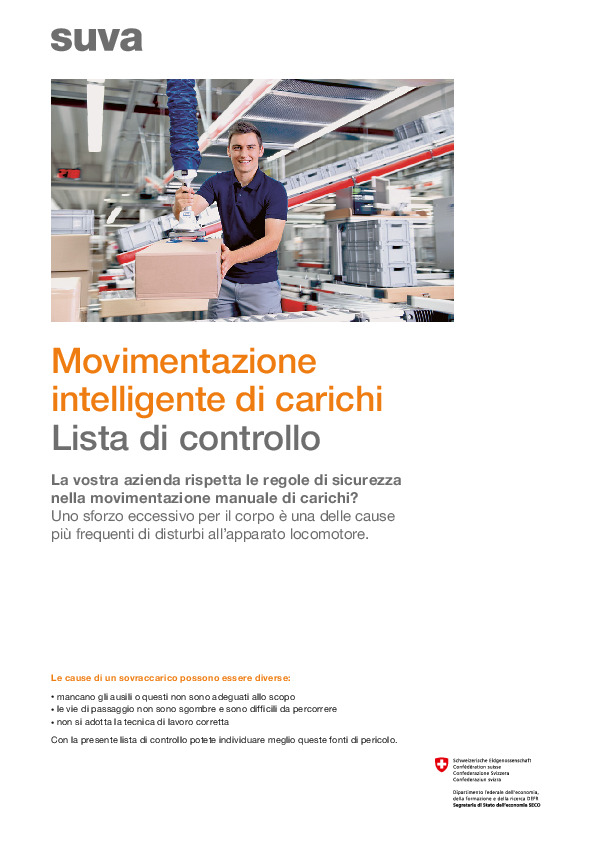 Lista: movimentazione intelligente di carichi