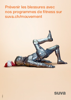 Affiche: prévention des blessures avec le sport