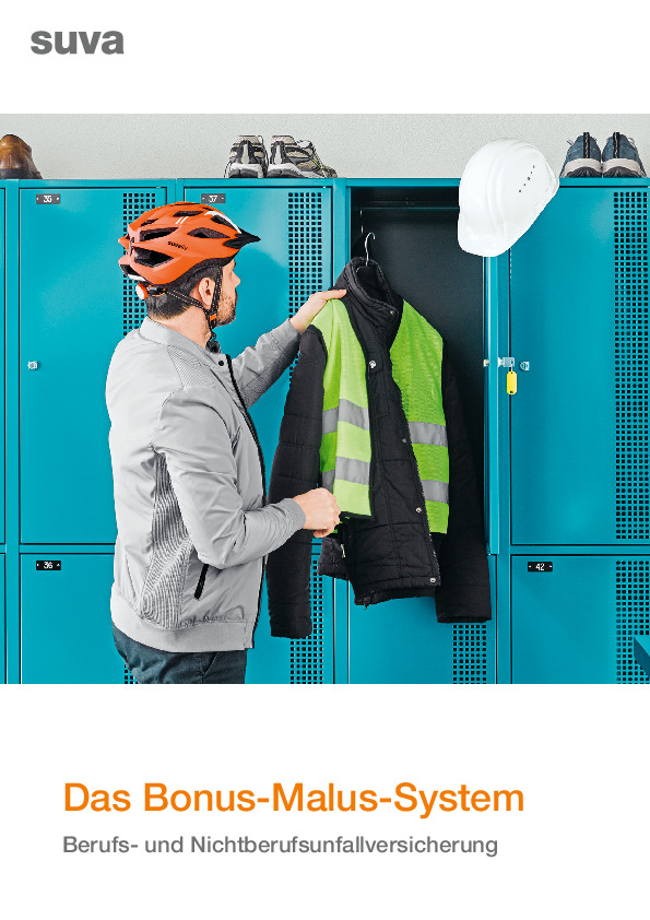 Factsheet «Bonus-Malus-System für BUV und NBUV»