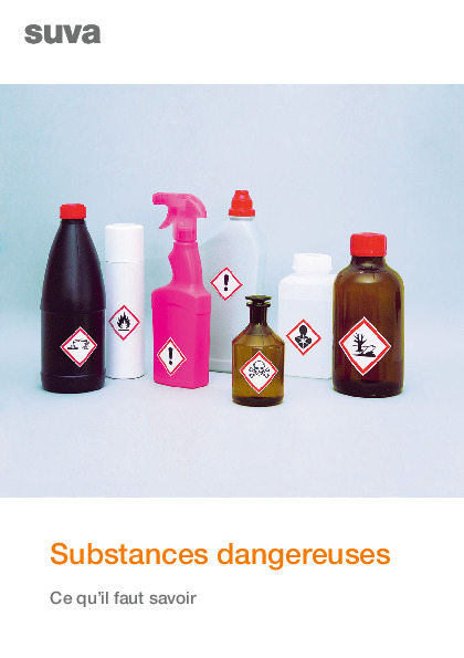 Pour bien se protéger, il faut bien connaître les substances dangereuses