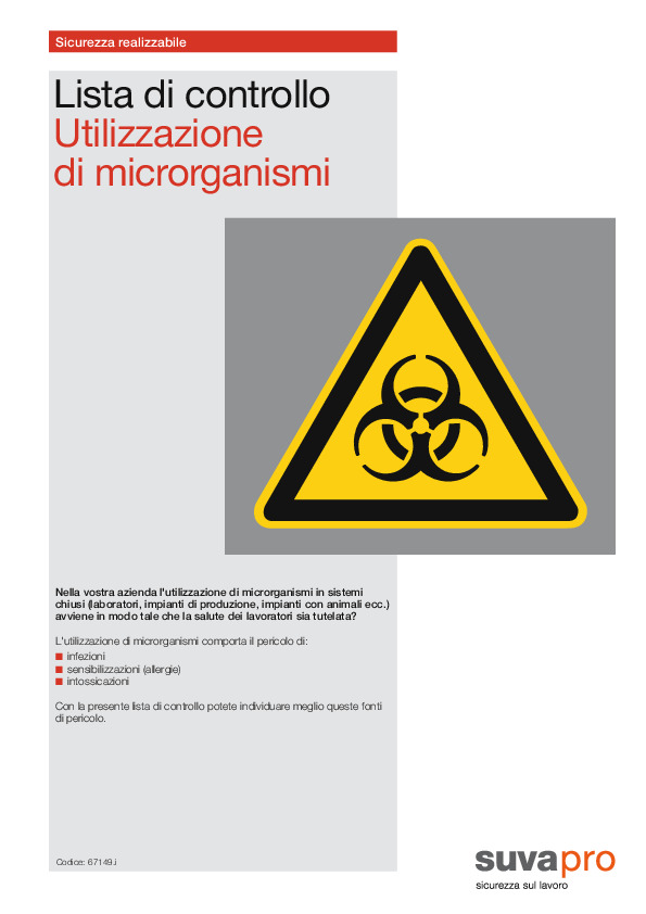 Prevenire efficacemente le infezioni da microrganismi