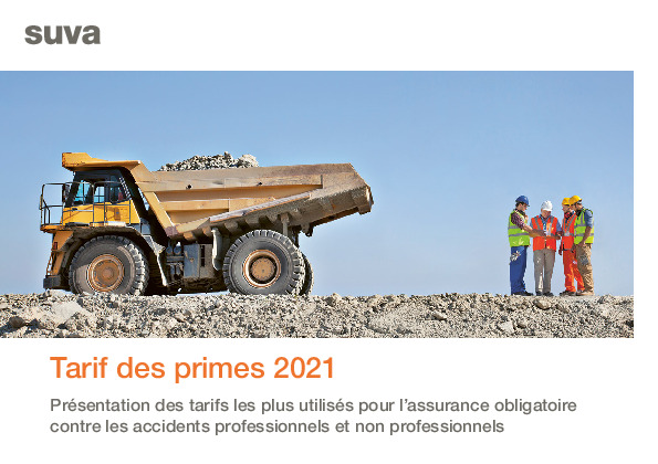 Tarif des primes 2021