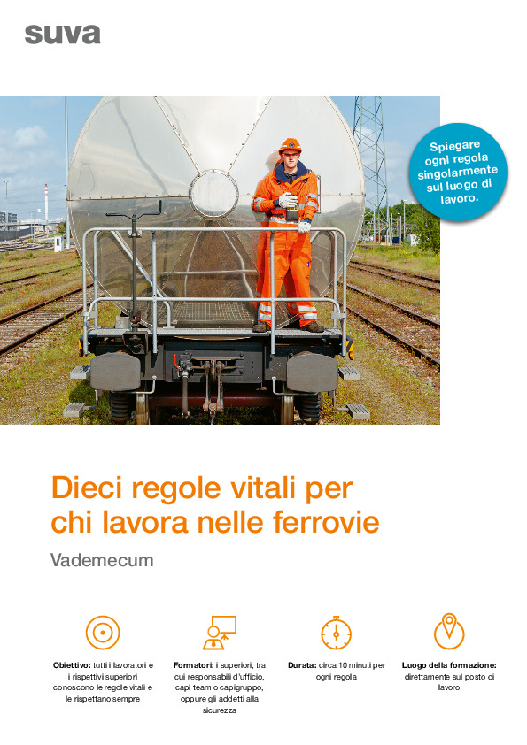 Vademecum regole vitali: ferrovie