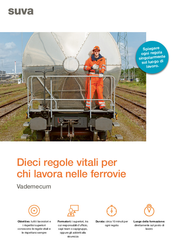 Vademecum regole vitali: ferrovie