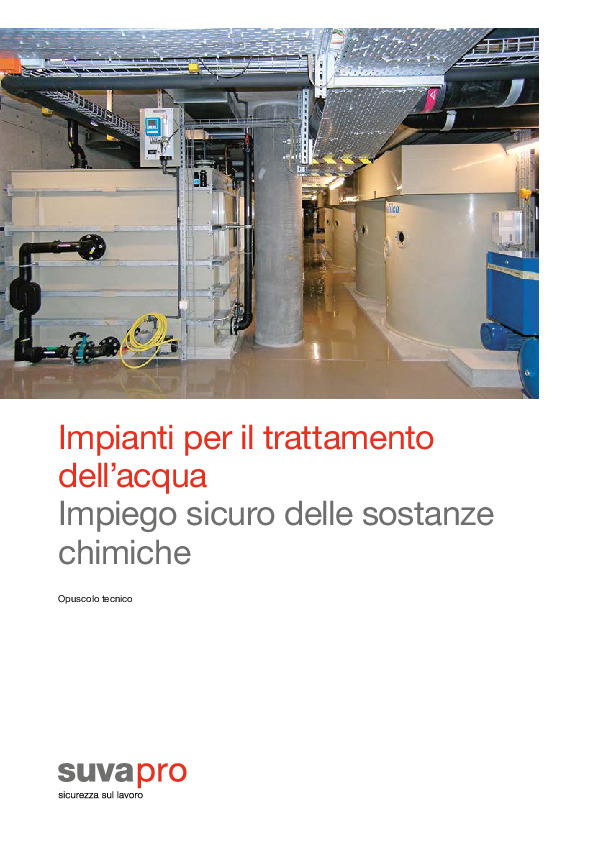 Sostanze chimiche per il trattamento dell'acqua