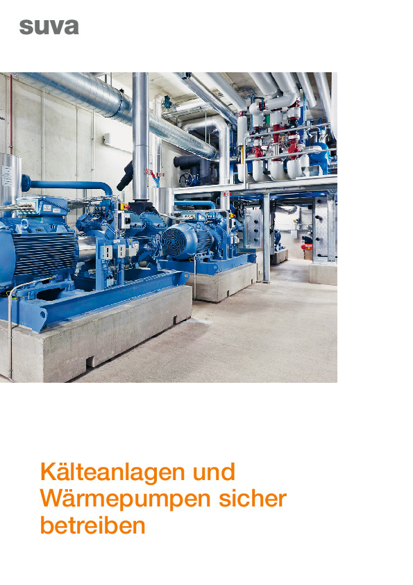 Factsheet: Kälteanlagen und Wärmepumpen