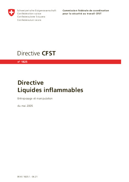 La directive relative aux liquides inflammables