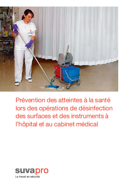 Utiliser les produits désinfectants en toute sécurité
