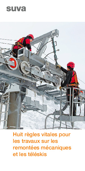 Dépliant: Règles vitales Remontées mécaniques et téléskis