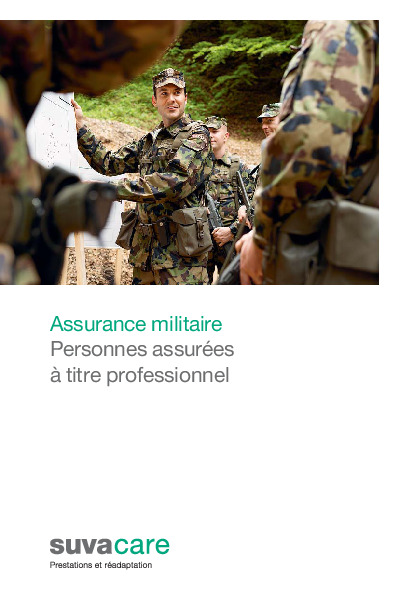 Brochure: Suva assurance militaire