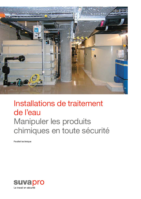 Produits chimiques pour le traitement de l’eau
