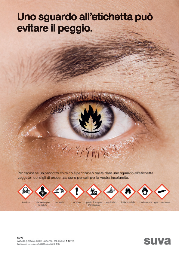 Prodotti chimici pericolosi: attenzione al pittogramma di pericolo