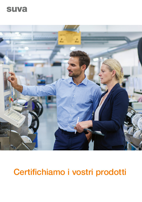 Certifichiamo i vostri prodotti (SET)