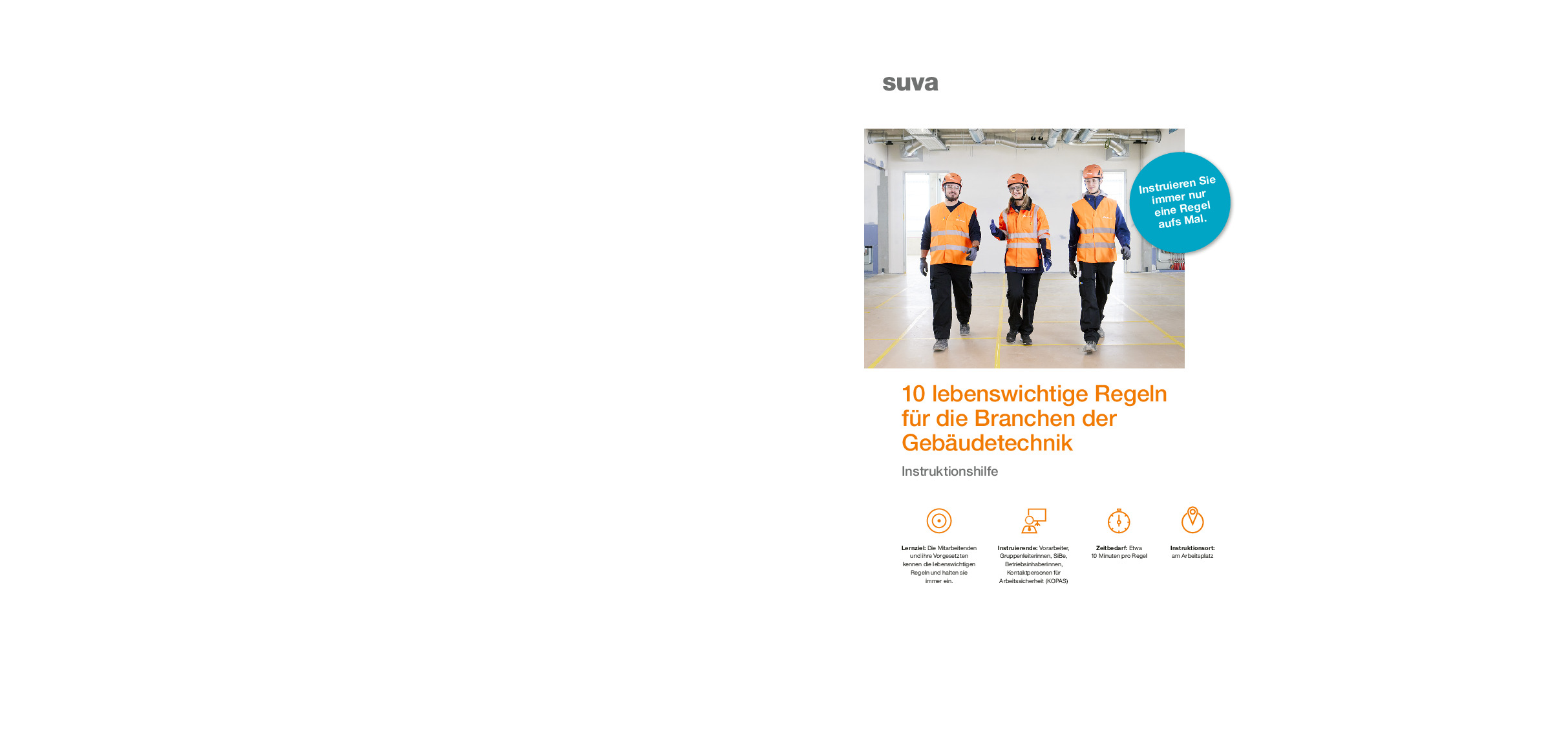 Lebenswichtige Regeln Gebäudetechnik 