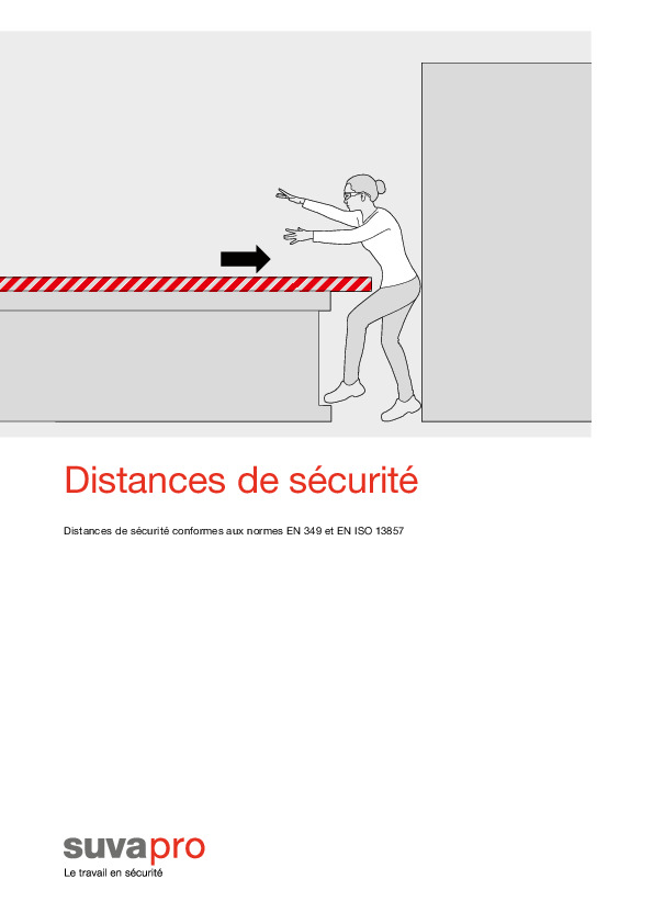 Garder ses distances pour plus de sécurité – Brochure