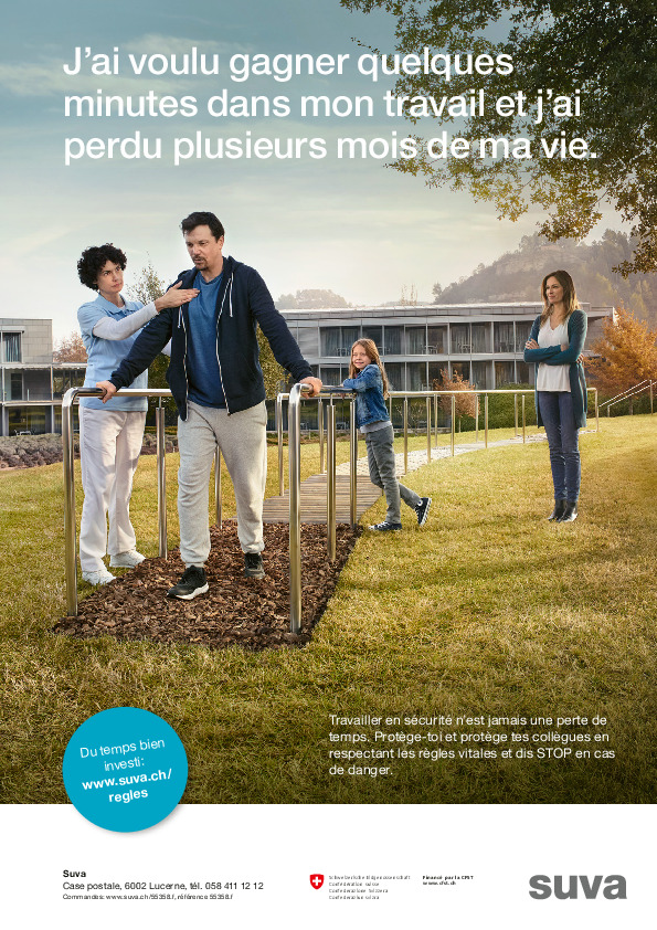 Affiche: Prenez le temps d’améliorer la sécurité