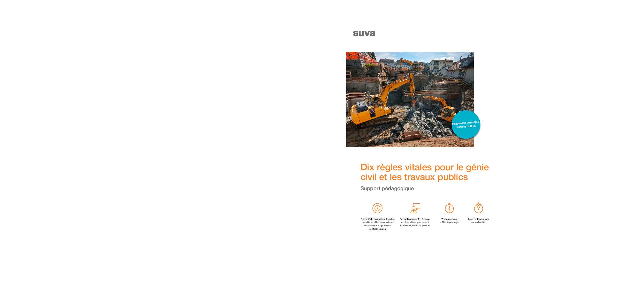 Règles vitales pour le génie civil et les travaux publics (support pédagogique)