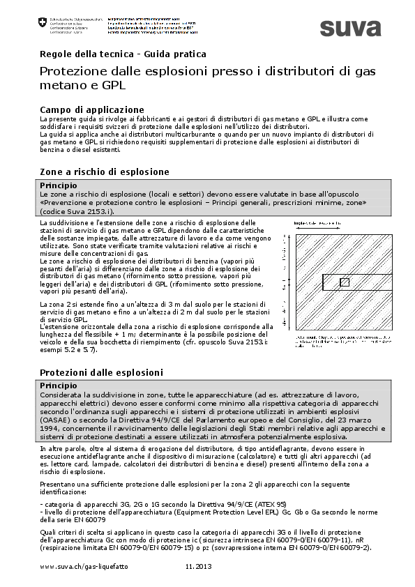 Stazione di serv. gas e GPL: protezione dalle esplos.