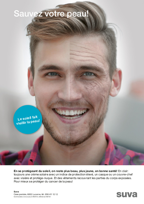 Sans protection solaire, on paraît vite plus âgé