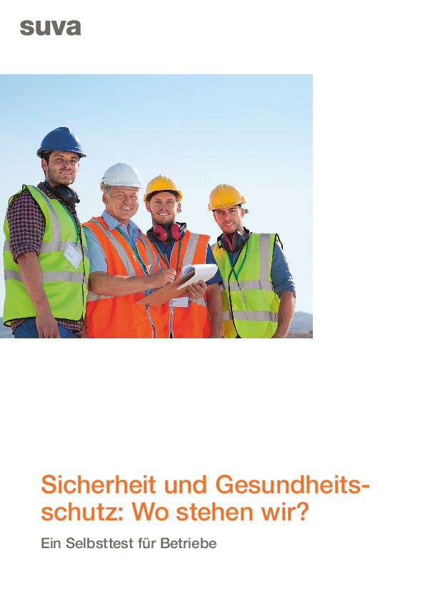 Selbsttest Arbeitssicherheit und Gesundheitsschutz