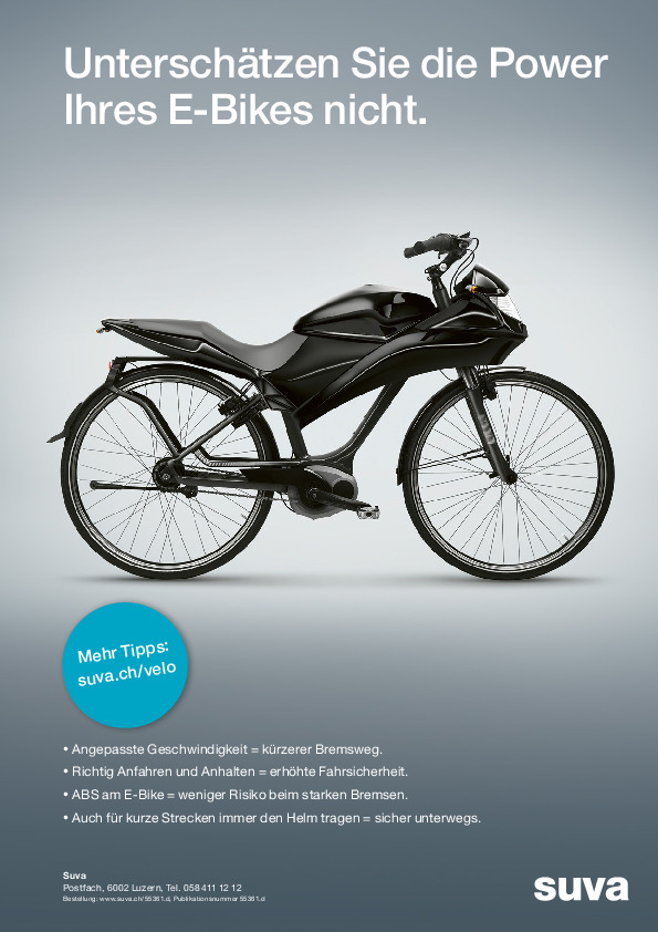 Unterschätzen Sie die Power Ihres E-Bikes nicht