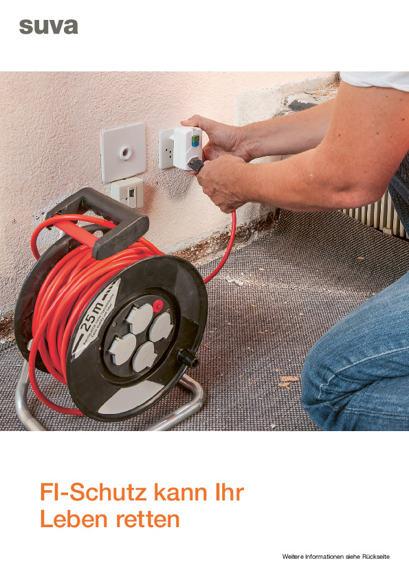 Elektrisierung verhindern mit dem FI-Schutz