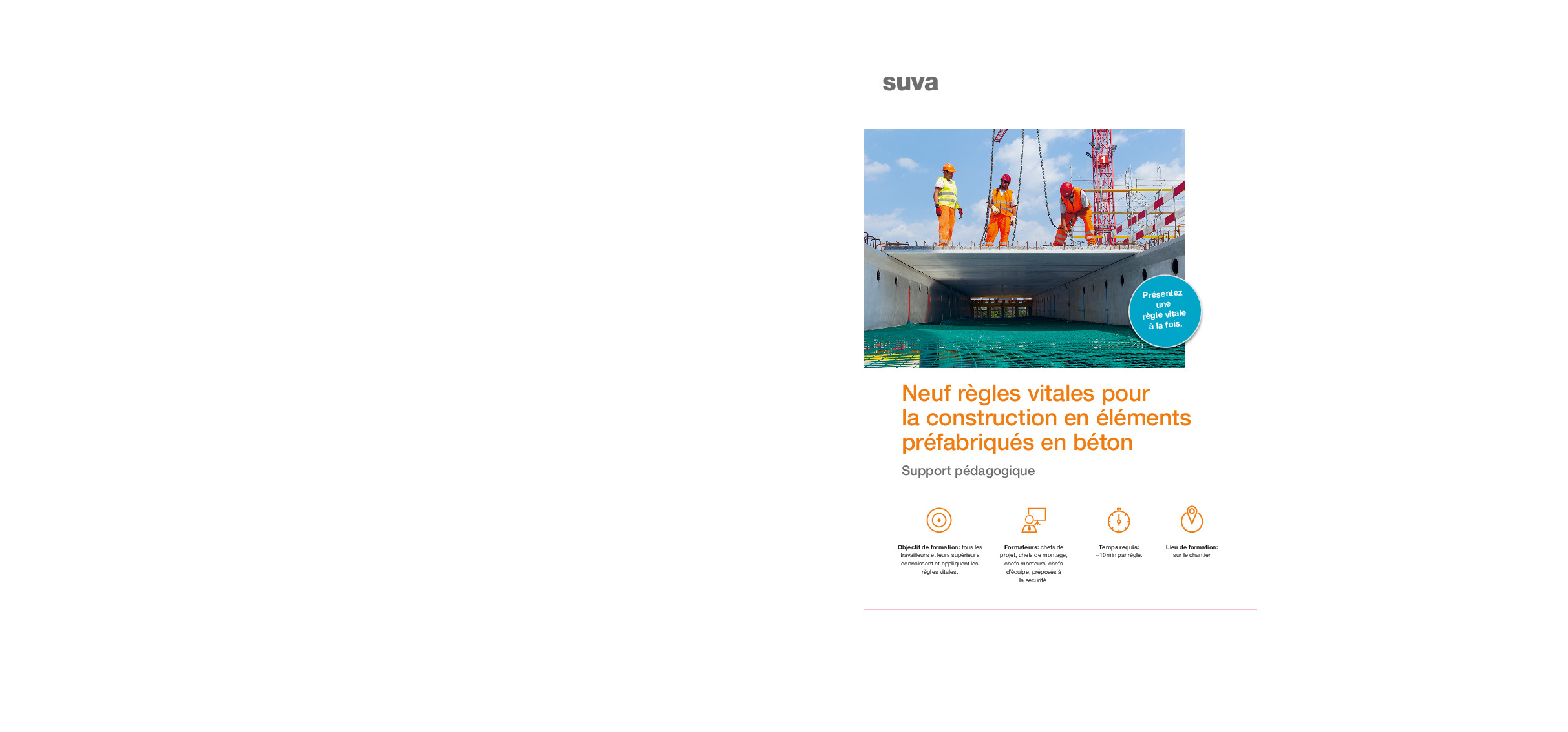 Support: règles vitales de la construction d’éléments