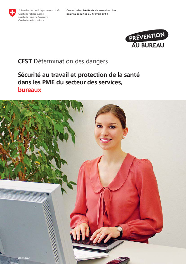 Sécurité au travail et protection de la santé dans les PME du secteur des services, bureaux (CFST)