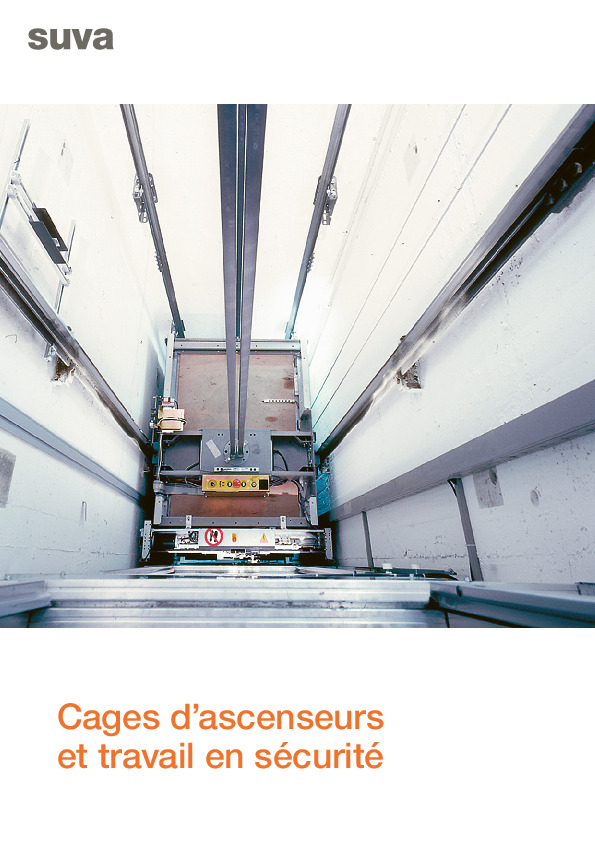 Feuillet d’information Cages d’ascenseurs: risques et travail en sécurité