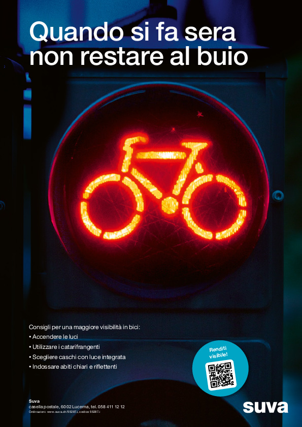 Quando si fa sera non restare al buio