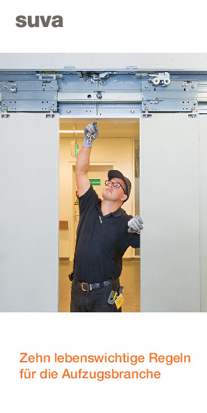 Sicherheit im Aufzugsschacht: Zehn Regeln