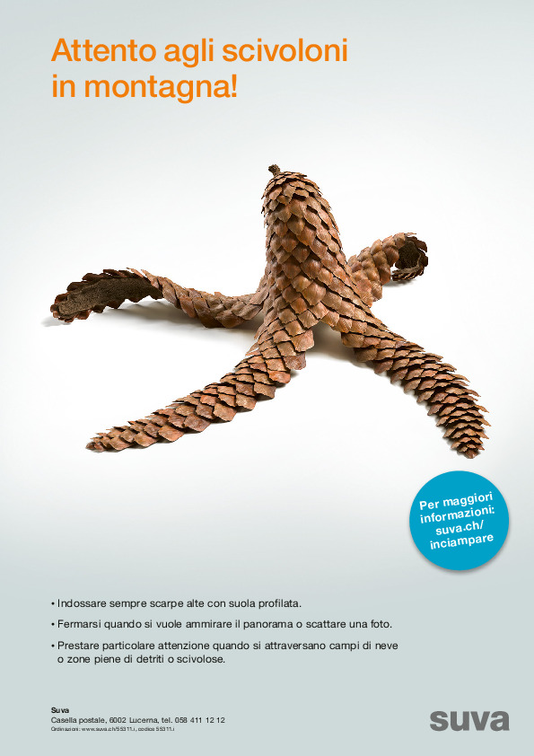 Fare escursioni in sicurezza – evitare scivoloni