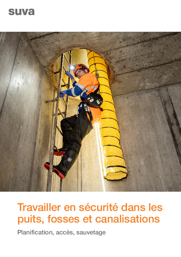 Travailler dans les puits, fosses et canalisations
