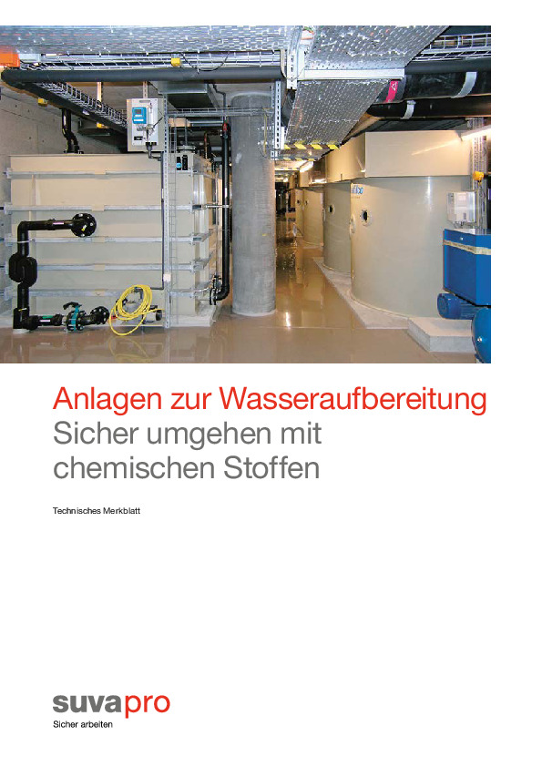 Chemische Stoffe zur Wasseraufbereitung