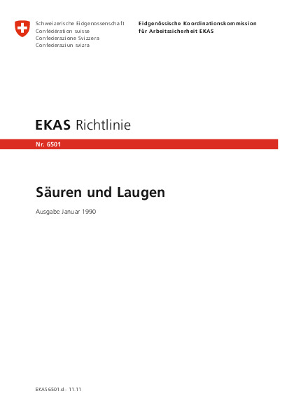 Säuren und Laugen (EKAS)