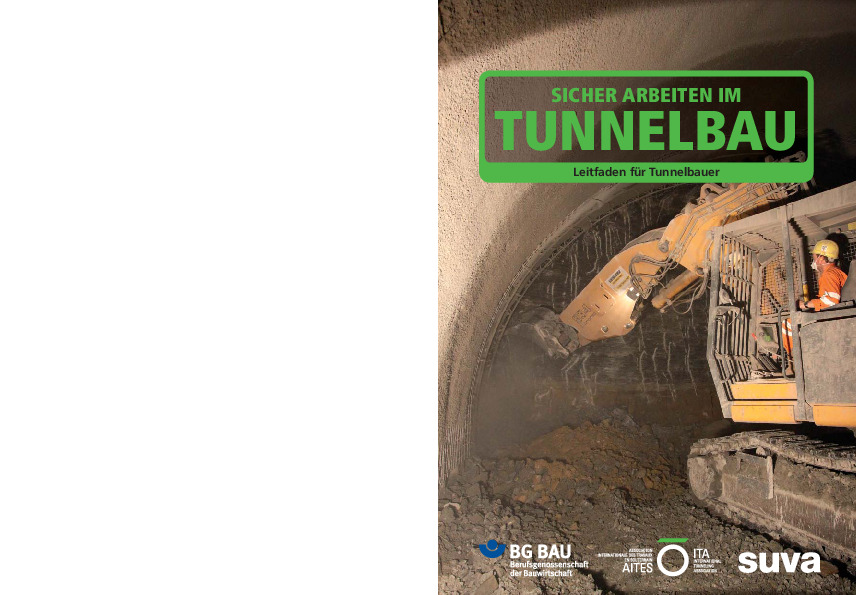 Sicher arbeiten im Tunnelbau