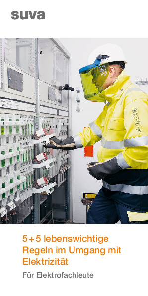 5 + 5 Regeln für den Umgang mit Elektrizität